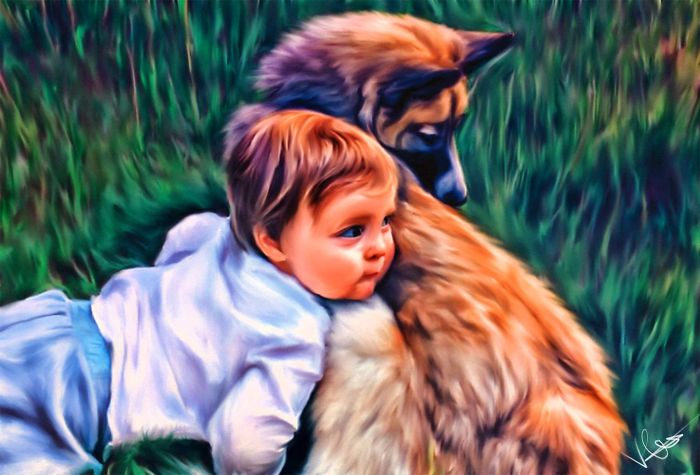 Artist Makes Beautiful Digital Portraits