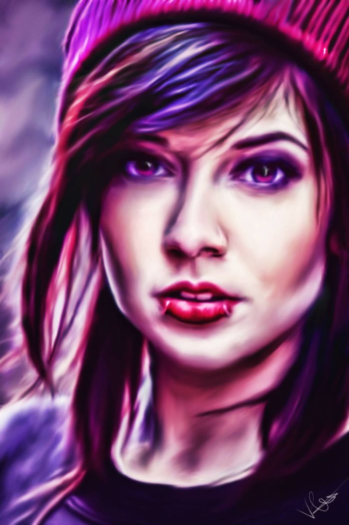 Artist Makes Beautiful Digital Portraits