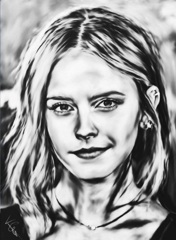 Artist Makes Beautiful Digital Portraits