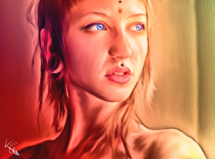 Artist Makes Beautiful Digital Portraits
