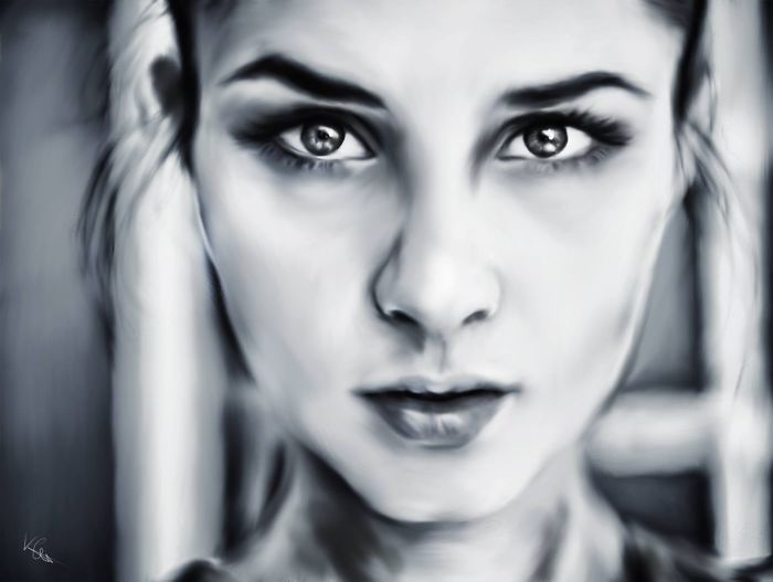 Artist Makes Beautiful Digital Portraits