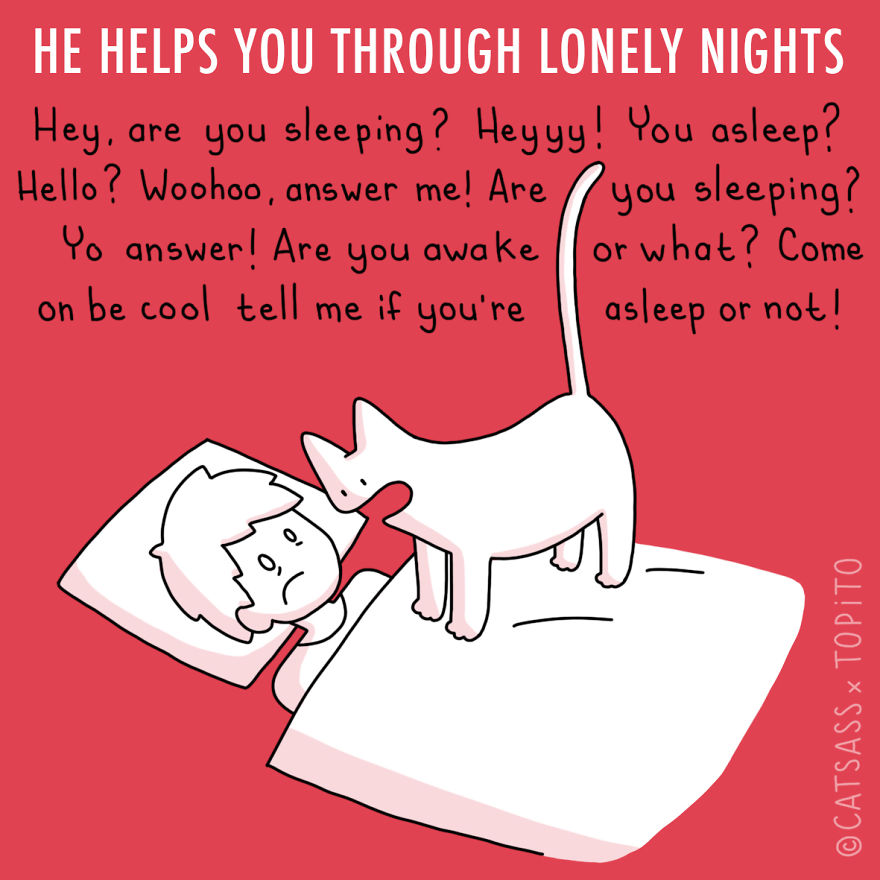 He Helps You Through Lonely Nights