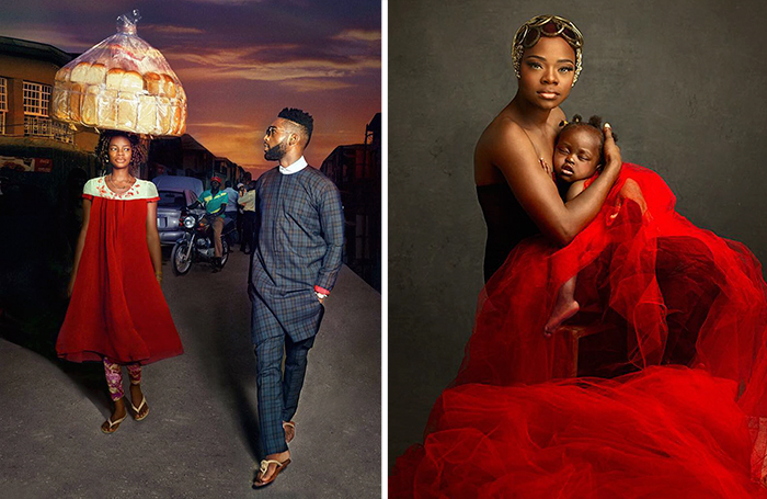 Nigerian Bread Seller Accidentally Photobombs Popstar And Gets Modeling Contract