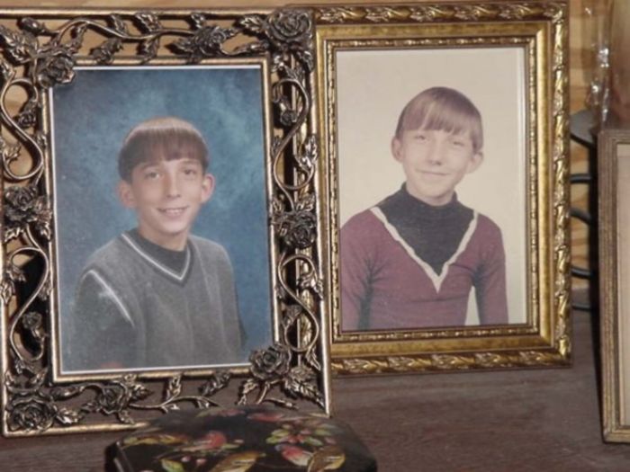 My Son And I, 30 Years Apart, Both 5h Or 6th Grade School Ictures
