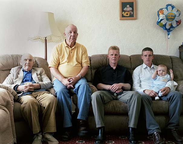 Five Generations (John Owen 92, Gerald Owen 67, Steven Owen 40, Chris Owen 21, Connah Owen 6 Month)