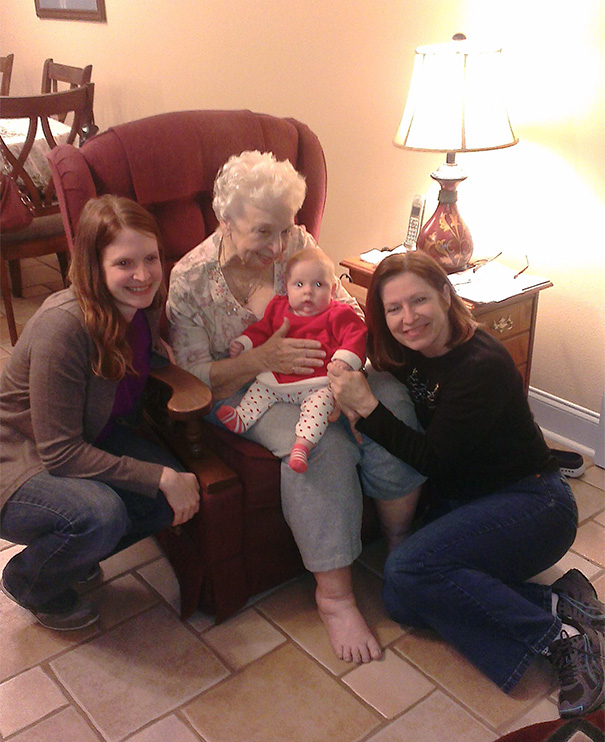 Four Generations In One Picture