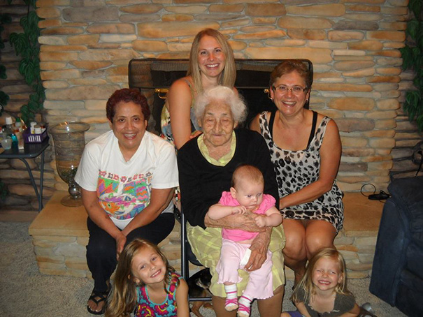 A Picture Of 5 Generations In My Family