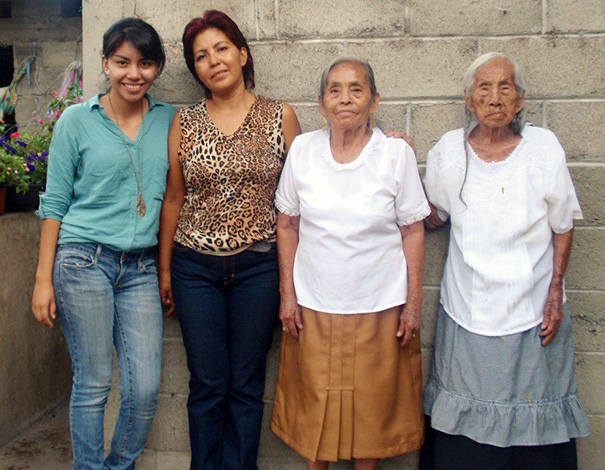 Four Generations Of Women - 103, 85, 48, 20