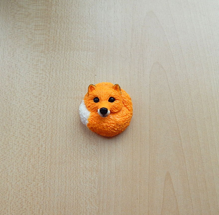Fox Brooch