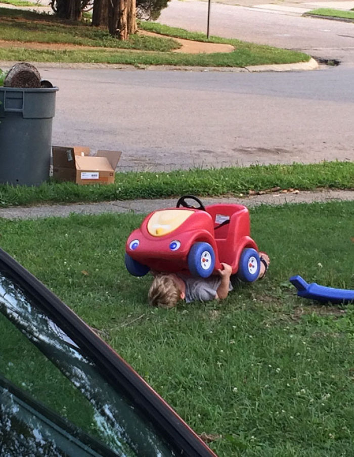 My Son Wanted To Play Hide And Seek. He Might Go Pro