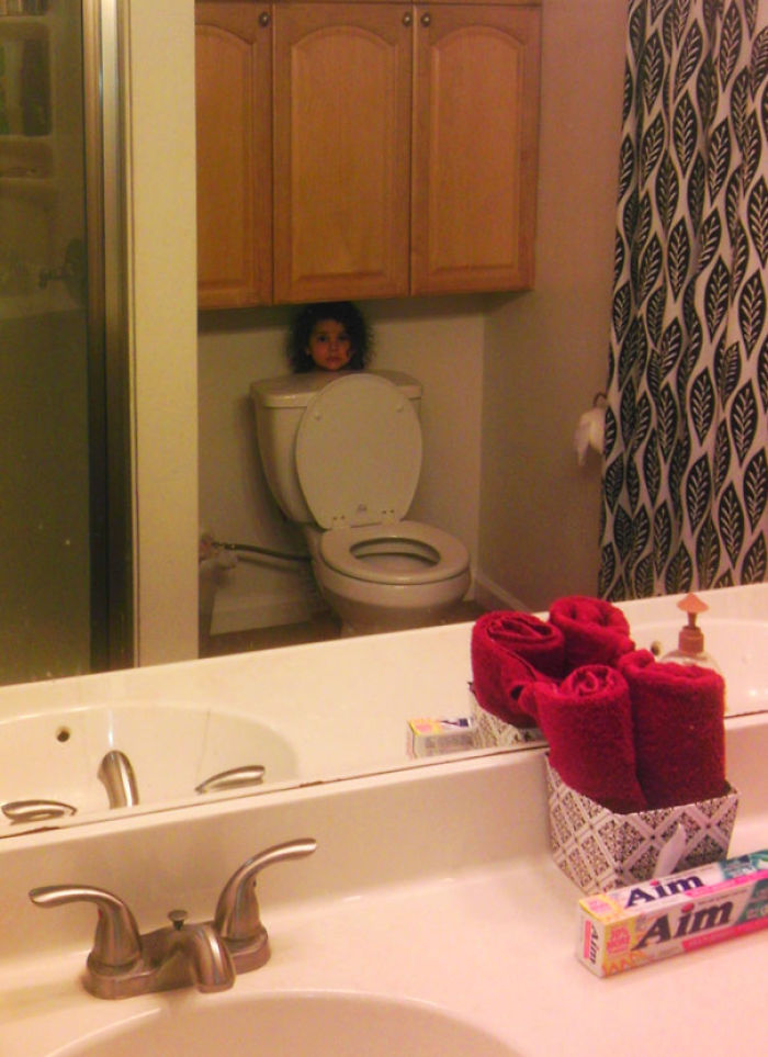 My Daughter Is Also Going Pro At Hide And Seek