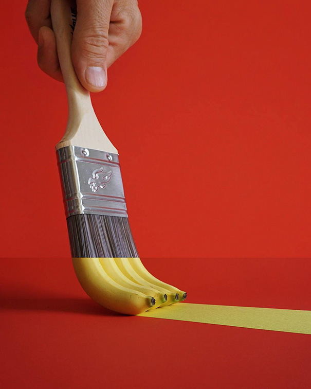 Paintbrush + Bananas