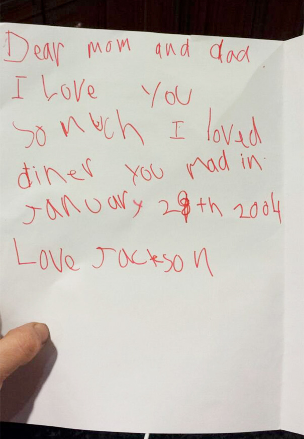 A Valentine's Day Card From My Son