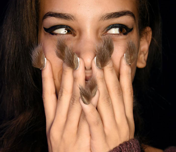 Furry Nails Is The Hairiest Trend Right Now