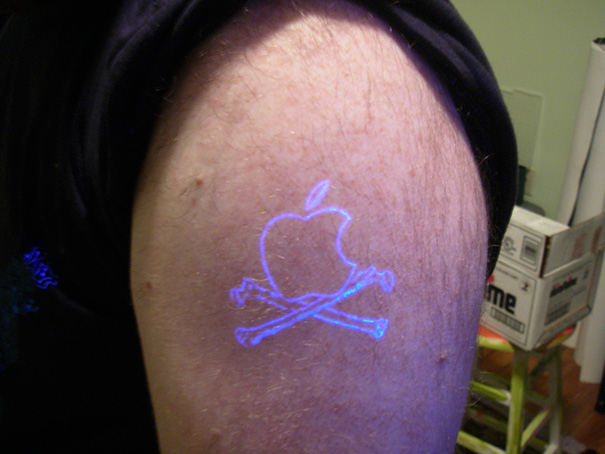 My Uv Apple Tattoo