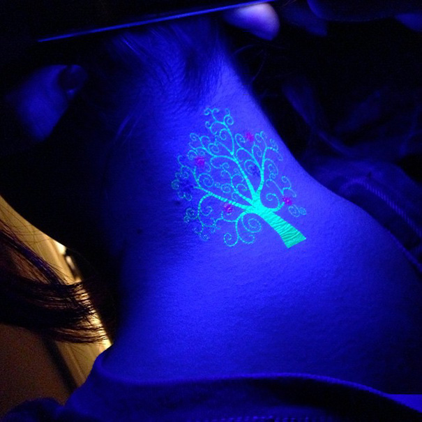 Glow In The Dark Tattoo