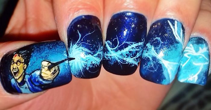 58 Harry Potter Nail Art Ideas That Are Pure Magic
