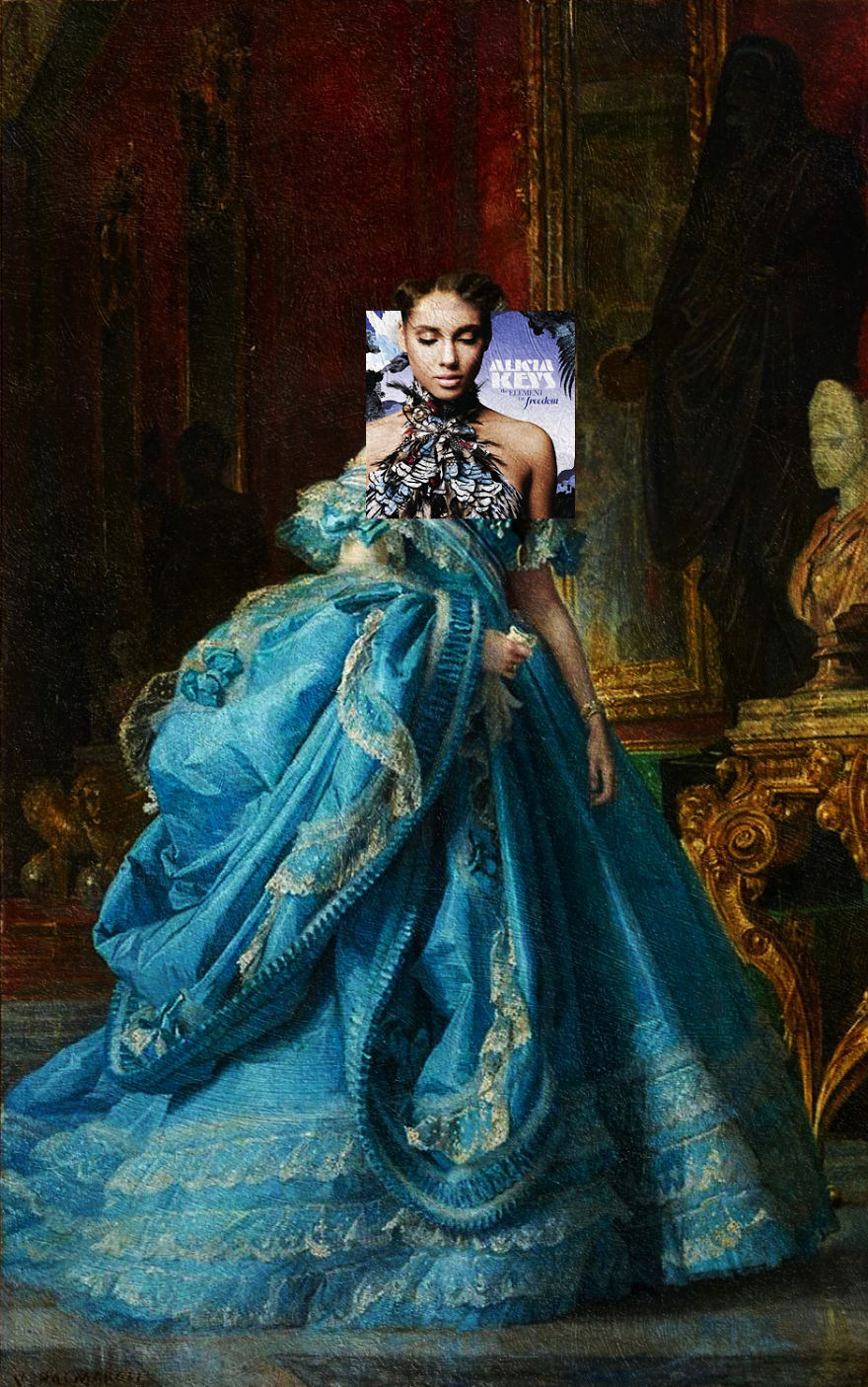 The Element Of Freedom By Alicia Keys + La Infanta Isabel De Bourbon E Bourbon By Vicente Palmaroli