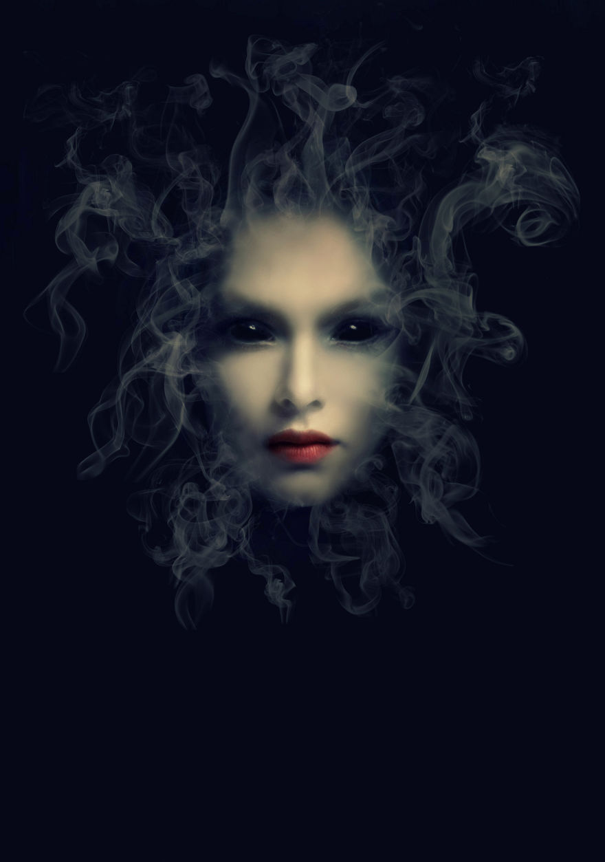 I Create Mystical Portraits Using Photo Manipulation