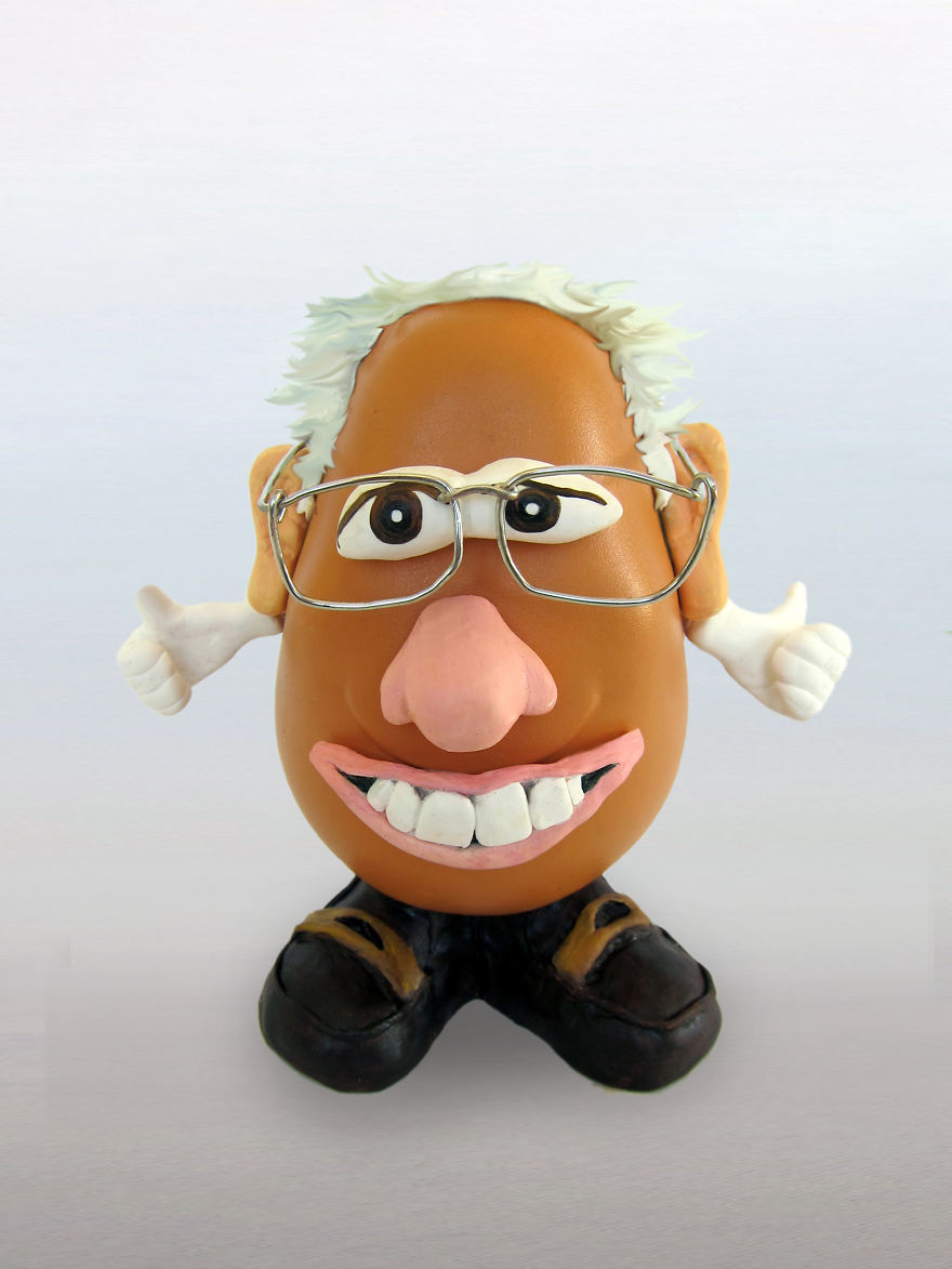 I Depicted The 2016 USA Political Candidates As Potato Heads