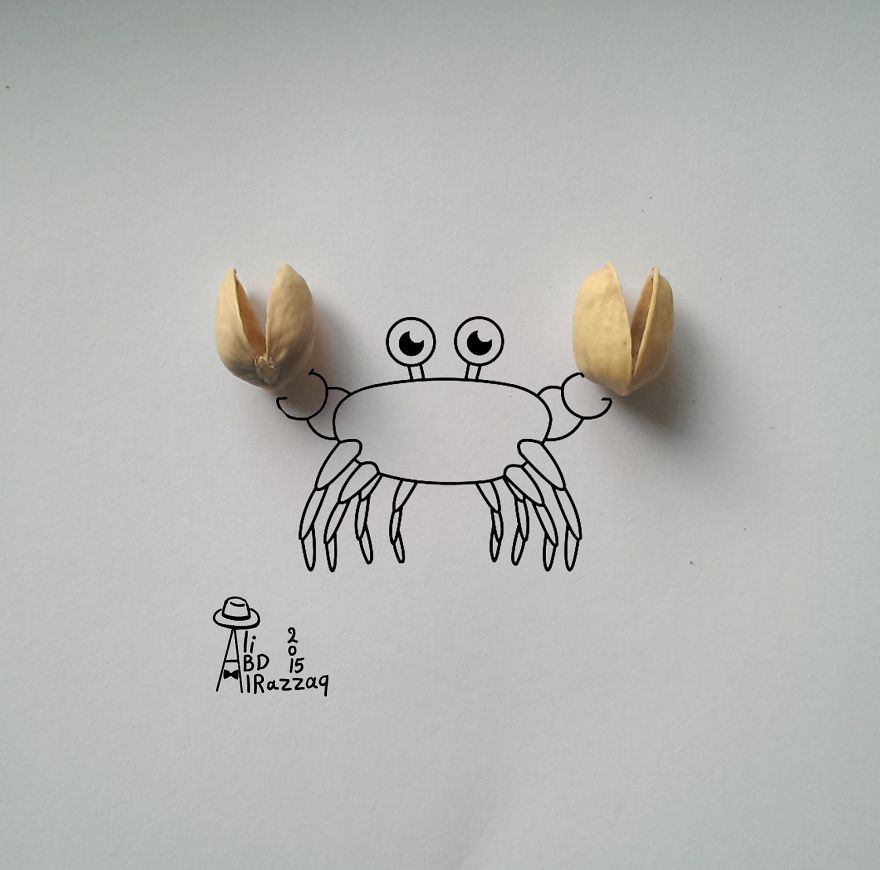 I Draw Interactive Illustrations Using Everyday Objects (Part 4)