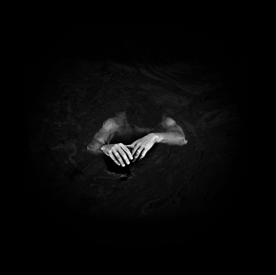 I Express My Desires And Fears In 'Deep Black' Photos