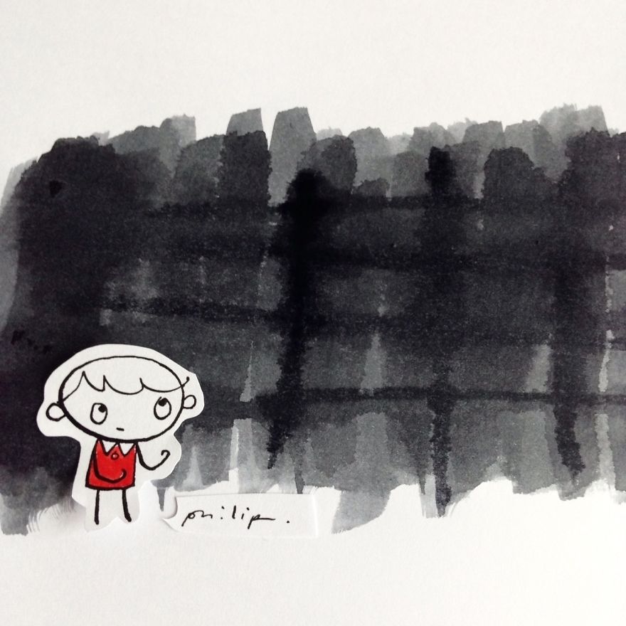 I Like To Think In Ink.