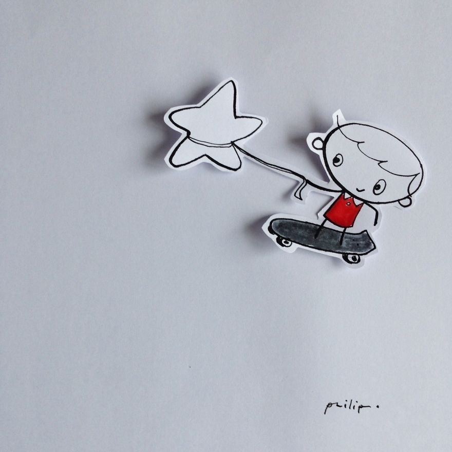 I Like To Think In Ink.