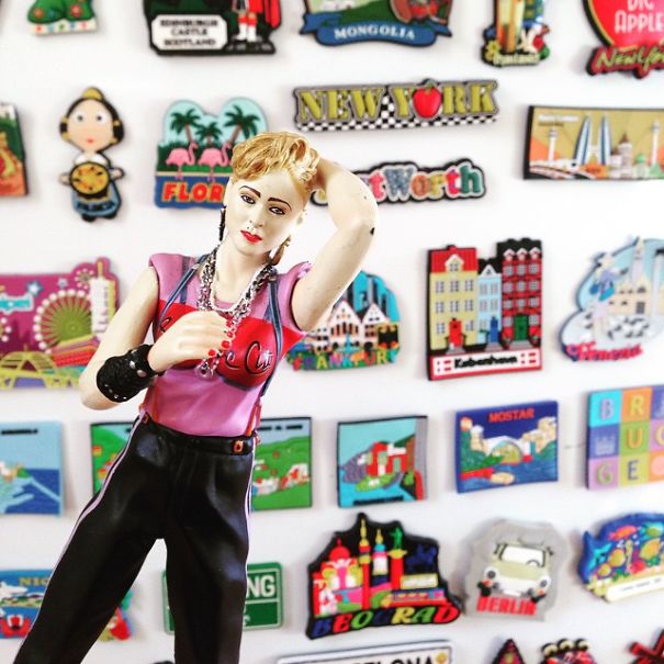 I Photograph Madonna Dolls In Quirky Spots As I'm On A Mission To Meet Madonna