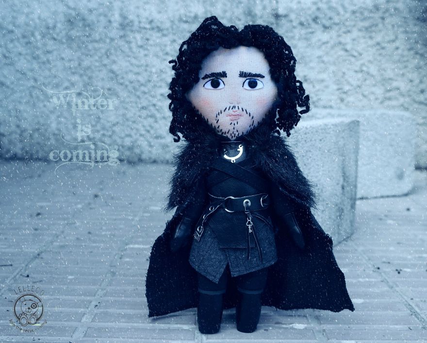 I Sew Eco-Friendly Dolls Inspired By The Characters Of Game Of Thrones