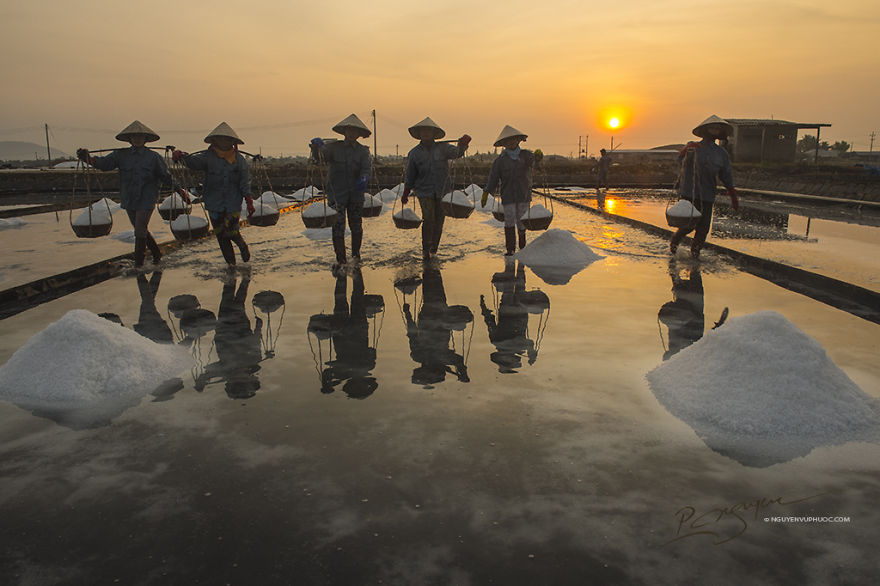 I Visited The Hard Working People Of Hon Khoi Salt Fields In Vietnam I Visited The Hard Working People Of Hon Khoi Salt Fields In Vietnam