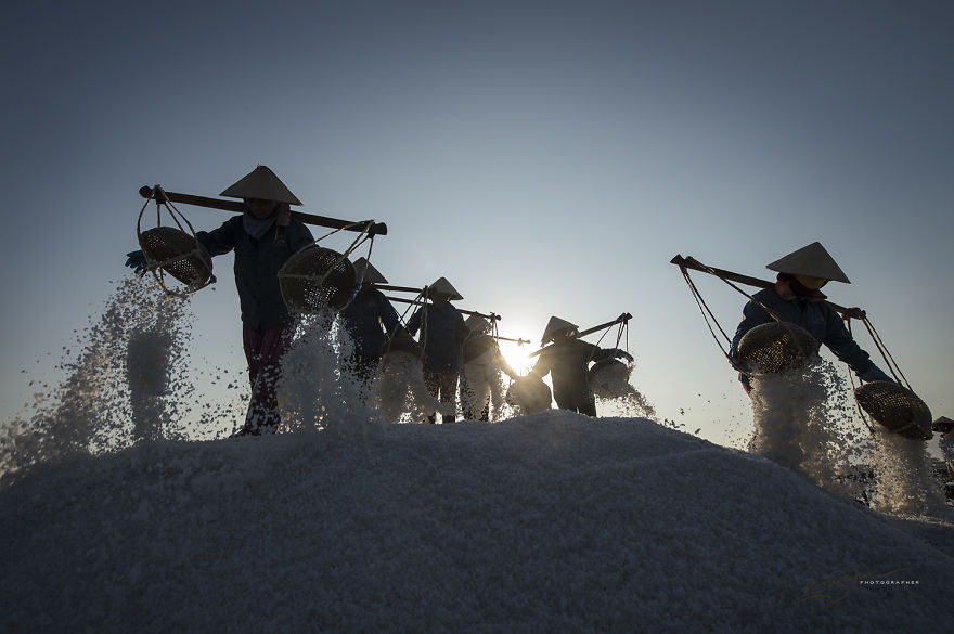 I Visited The Hard Working People Of Hon Khoi Salt Fields In Vietnam I Visited The Hard Working People Of Hon Khoi Salt Fields In Vietnam
