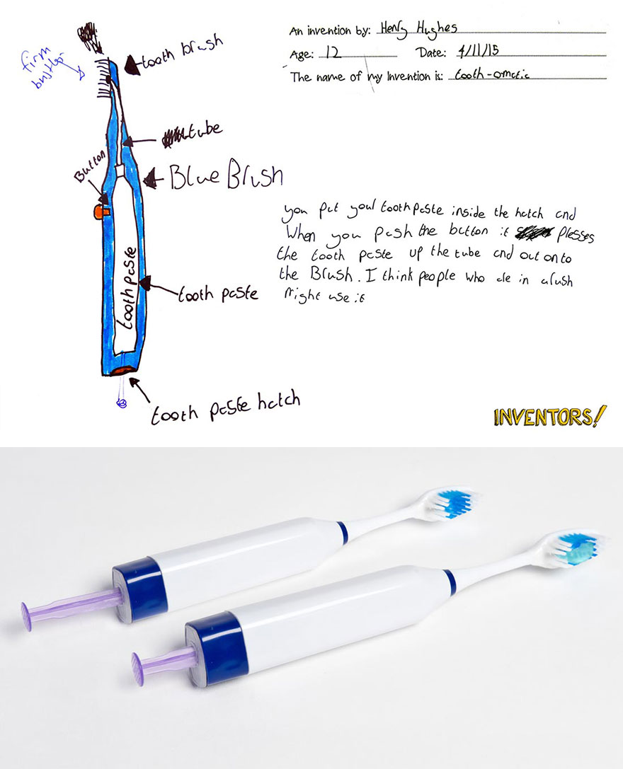 crazy kids' inventions turned into real products (16 pics) | bored panda