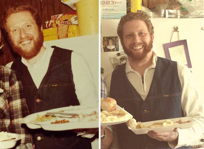 My Dad In 1978, Me In 2013