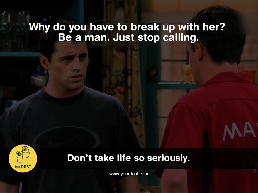Life Lessons From Joey (friends)