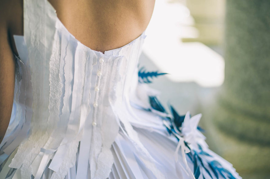 Origami Meets Couture In My Paper Dress
