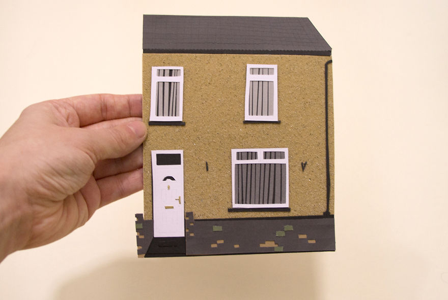 Paper Illustrator Turns Home And Memories Into Paper Art