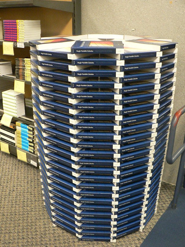 This Column Of Textbooks