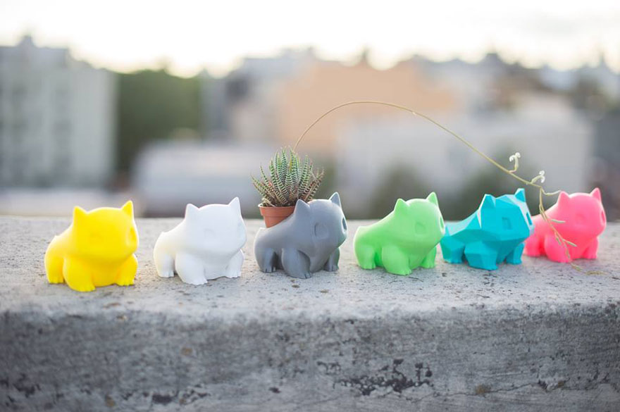 Grow Your Own Pokemon With This 3D-Printed Planter