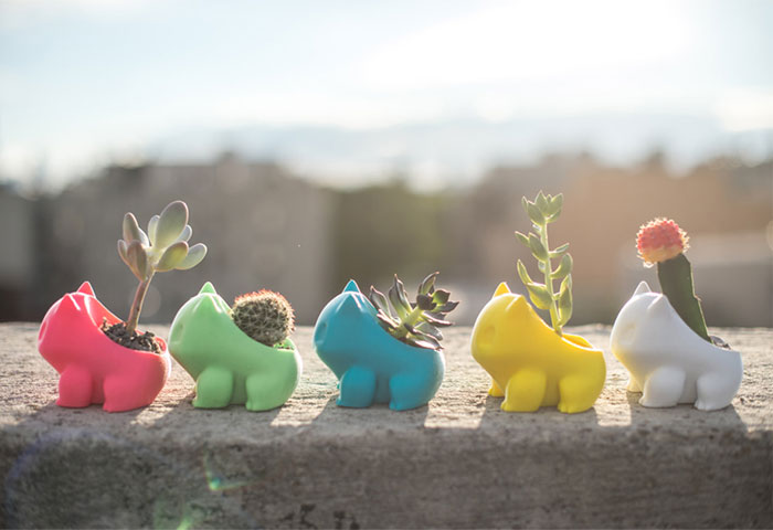 Grow Your Own Pokemon With This 3D-Printed Planter