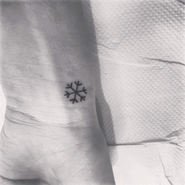 Snowflake Tattoo