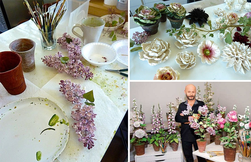 The Ukrainian-Born Man Who Grows Porcelain Flowers