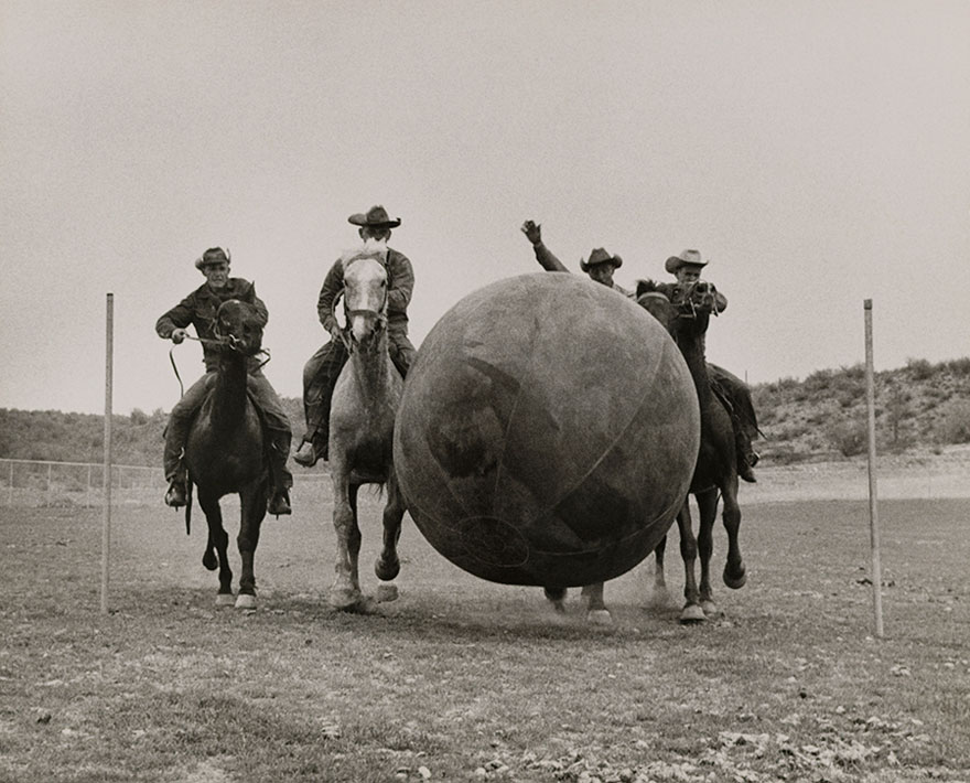 Arizona Cowboys Play Sports To Pass The Time In Phoenix, 1955