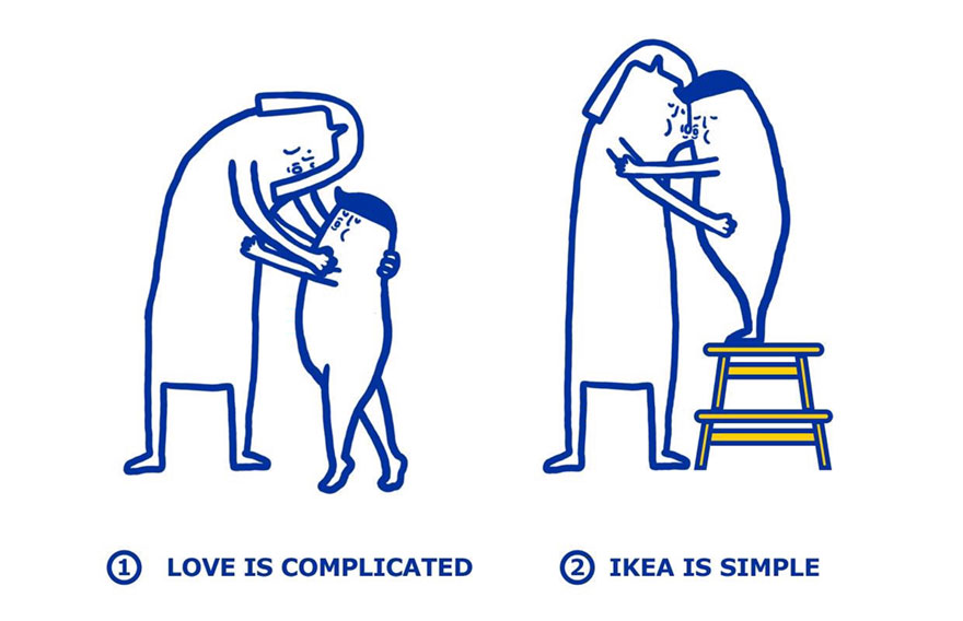 IKEA Shows How Easy It Is To Fix Your Love Problems
