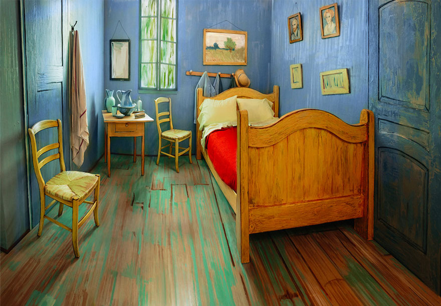 Artists Recreate Van Gogh's Iconic Bedroom And Put It For Rent On Airbnb