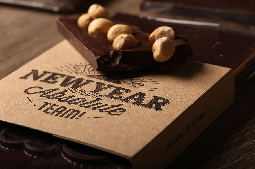 Absolute Agency Makes Their Own Chocolate From Scratch As A New Year's Gift
