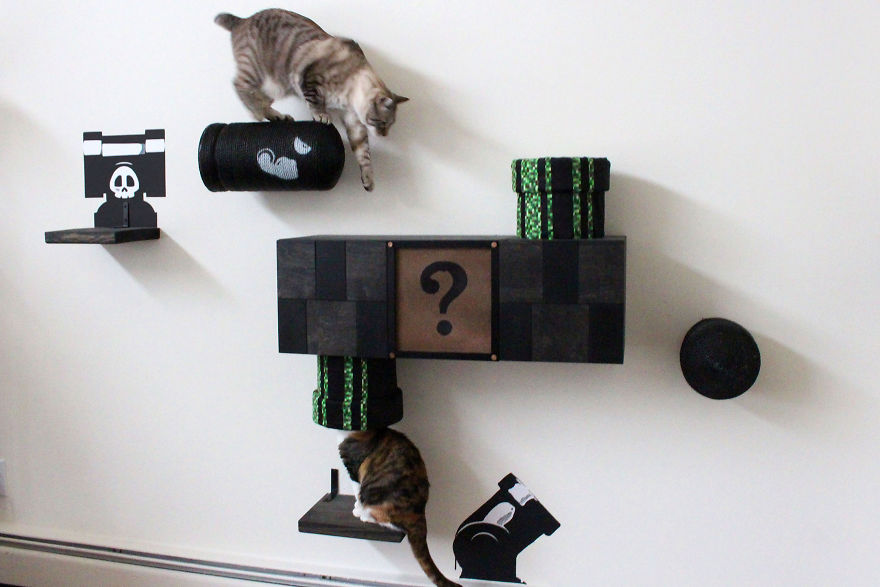 We Turned Our Room Into A Mario Cat World