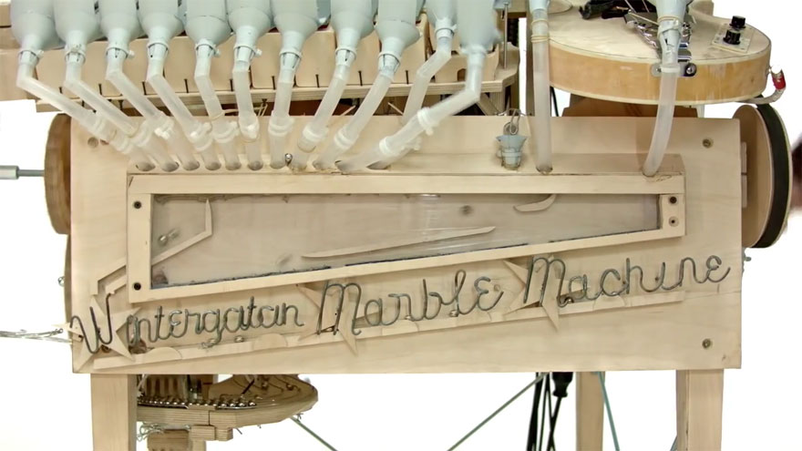 This Crazy New Instrument Uses 2000 Marbles To Make Music