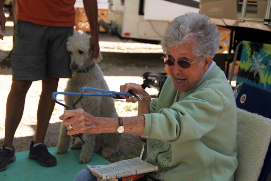90-Year-Old Refuses Cancer Treatment And Hits The Road With Poodle