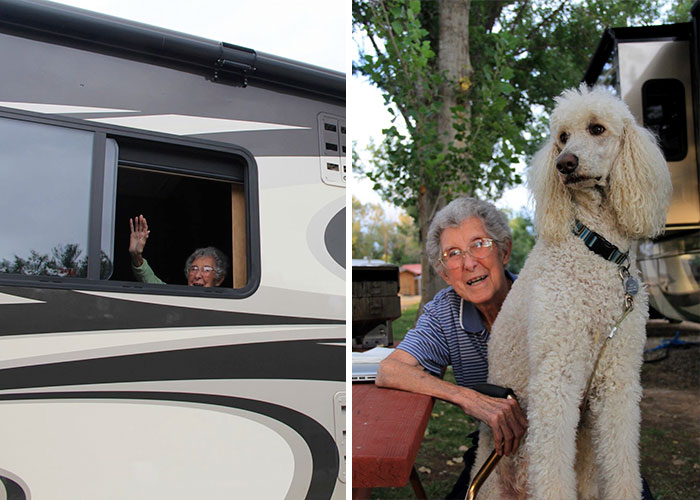 90-Year-Old Refuses Cancer Treatment And Hits The Road With Poodle
